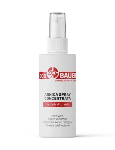 Arnica Spray Concentrata Decontratturante Dogbauer Flacone da 100 ml