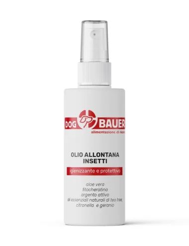 Olio Allontana Insetti Profumato, igienizzante e protettivo Dogbauer - falacone da 100 ML