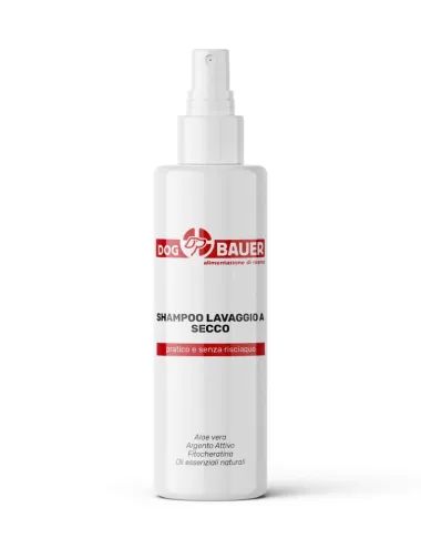 Shampo per Cani Lavaggio a Secco Dogbauer Flacone da 250 ml