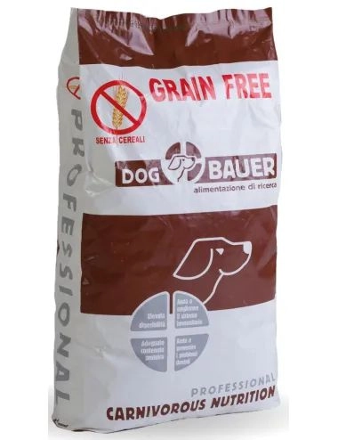 Sacco 9 Kg crocchette Grain Free Cavallo e Patate Dogbauer