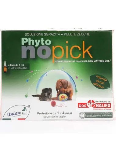 Phyto no pick Fiale antiparassitari cane