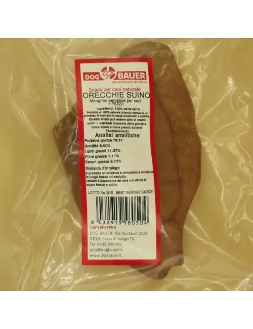 Orecchie di Maiale per Cani