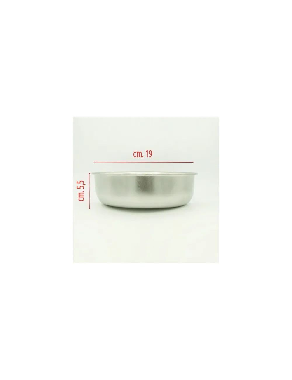 Ciotola in acciaio per cane piccolo