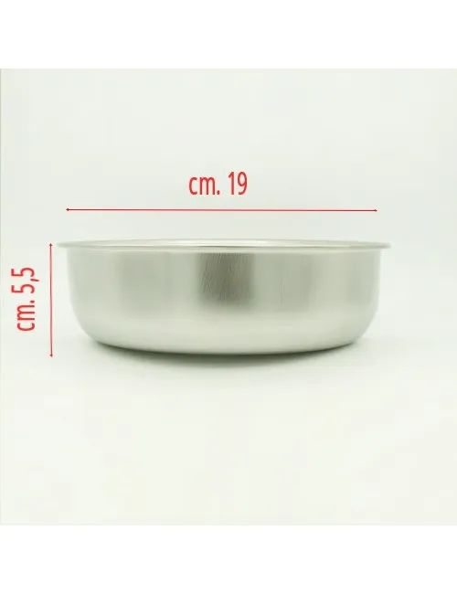 Ciotola in acciaio per cane piccolo