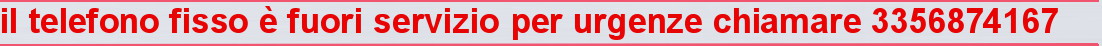 banner linea fissa fuori servizio chiamare 3356874167
